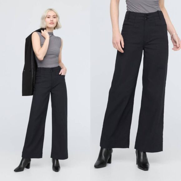 DU/ER NuStretch High Rise Trouser - Black $129 - Picture 1 of 10